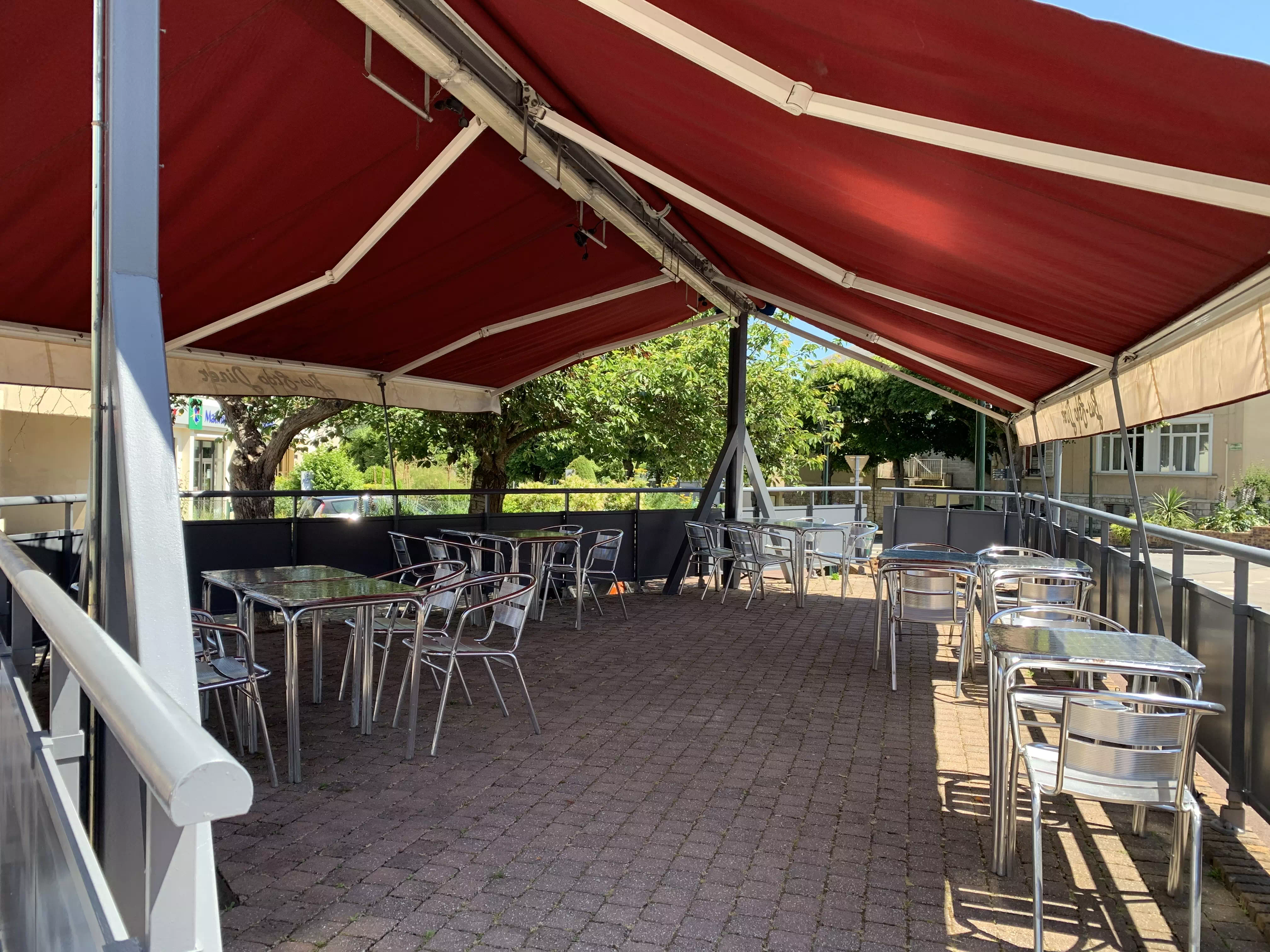 Terrasse du restaurant